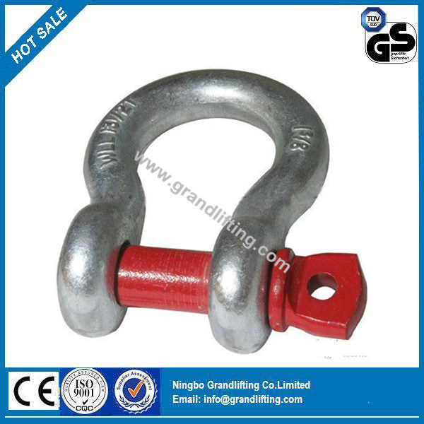 Us Type Electric Galv Drop Forged G209 Anchor Shackle