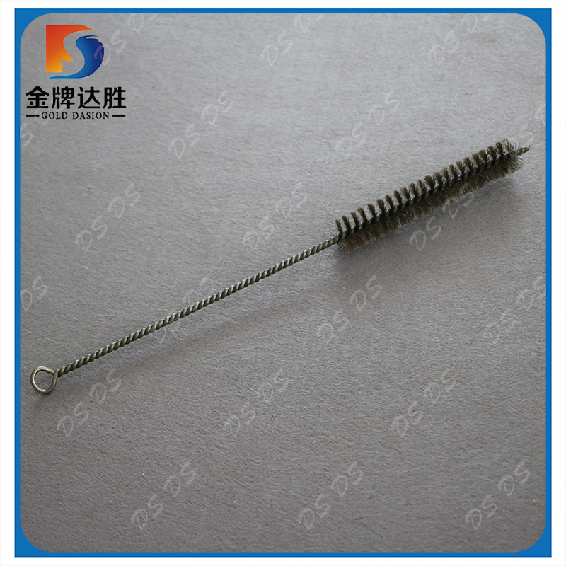 Cooper Coated Brass Galvanized Iron Twist Brush for Cleaning Pipes
