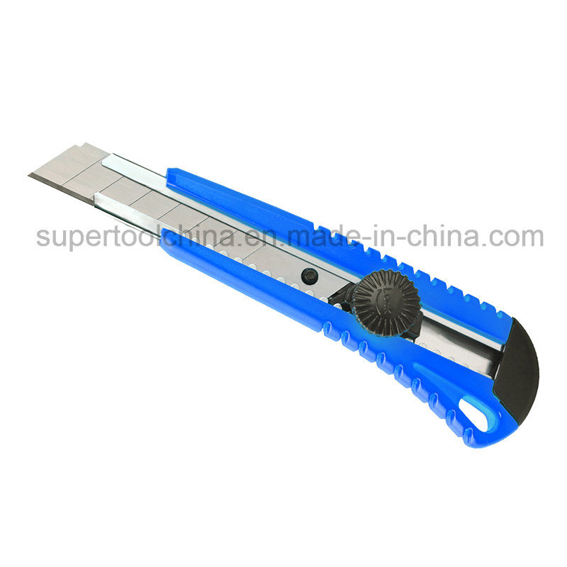 Single Blade Utility Knife with Manual Blade Lock (381013B)