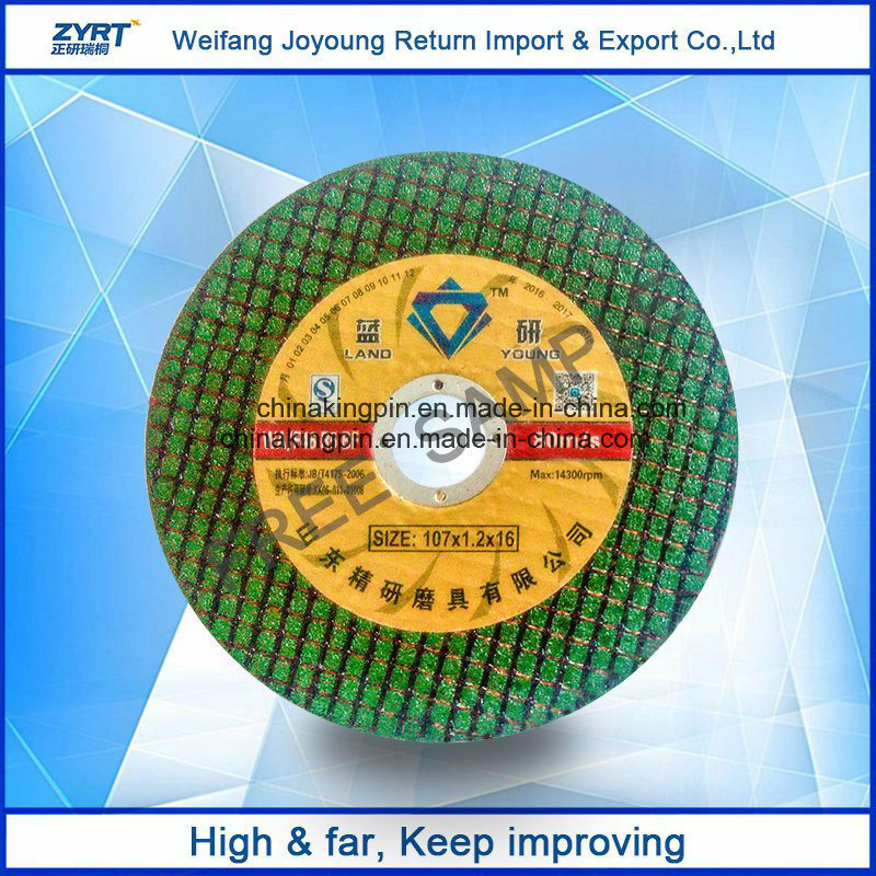 T41 Thin Cutting Wheel for Stainless Steel Angle Grinder 107mm