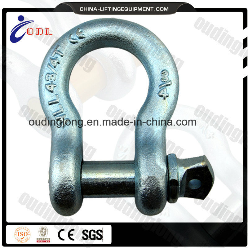 G209 Us Type Bow Shackle with Screw Pin