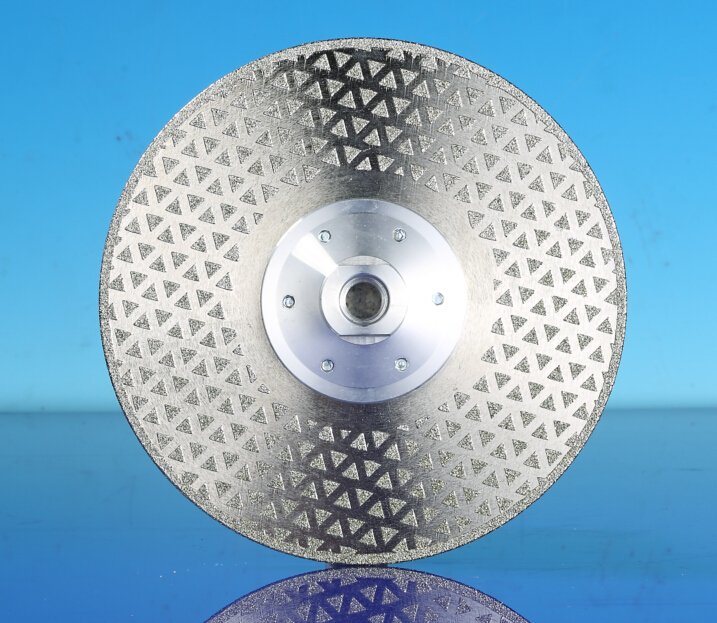 High Quality Electroplating Triangle Diamond Saw Blade for Stone