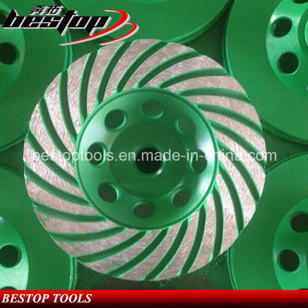 D125mm Turbo Segment Cup Wheel for Aggressive Grinding