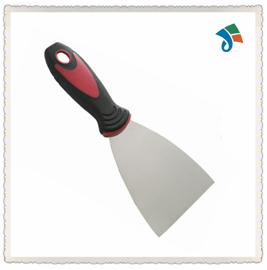 Multi-Function Stainless Steel Scraper TPR Handle Putty Knife