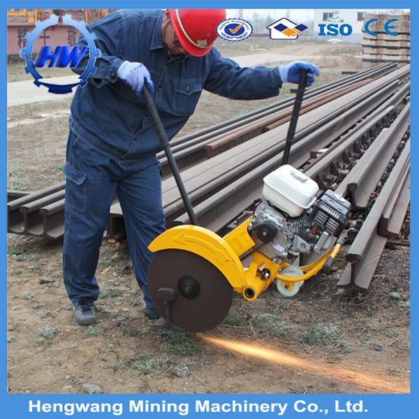 Hot Selling Gasoline Sawing Machine/Hw Model Rail Track Cutter/Track Maintenance