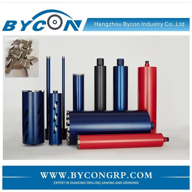 Bycon Laser Welded Diamond Core Drill Bit for Reinforced Concrete/Granite/Marble/Stone