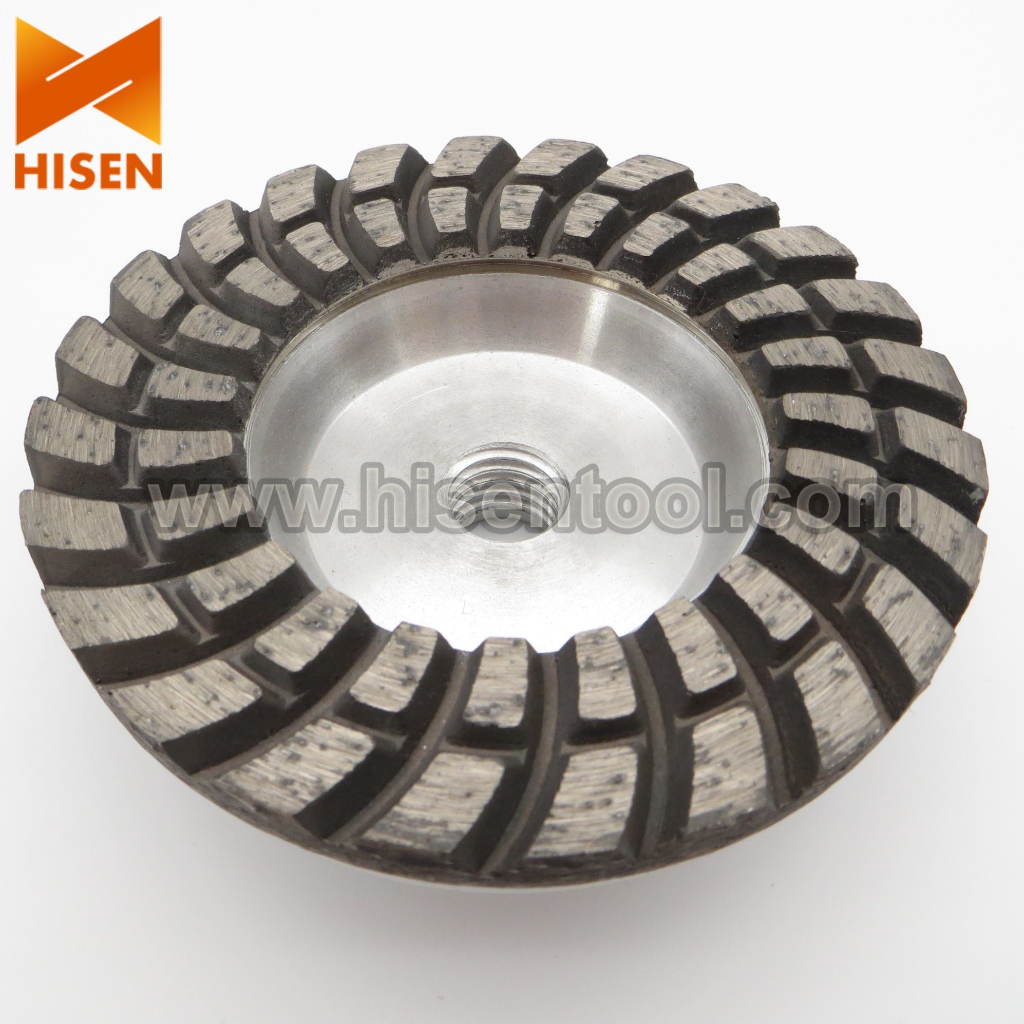 Professional 100mm Diamond Grinding Cup Wheel with Aluminum Base