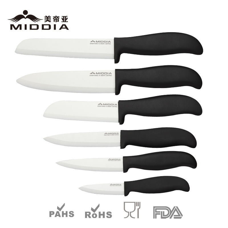 China Factory Quality Ceramic Knives for Kitchen Cutlery