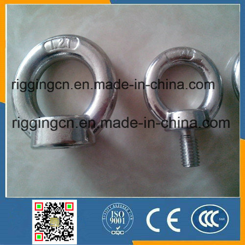 Hot Sale Polished Stainless Steel Rigging Eye Bolt DIN580/582 for Marine Accessories