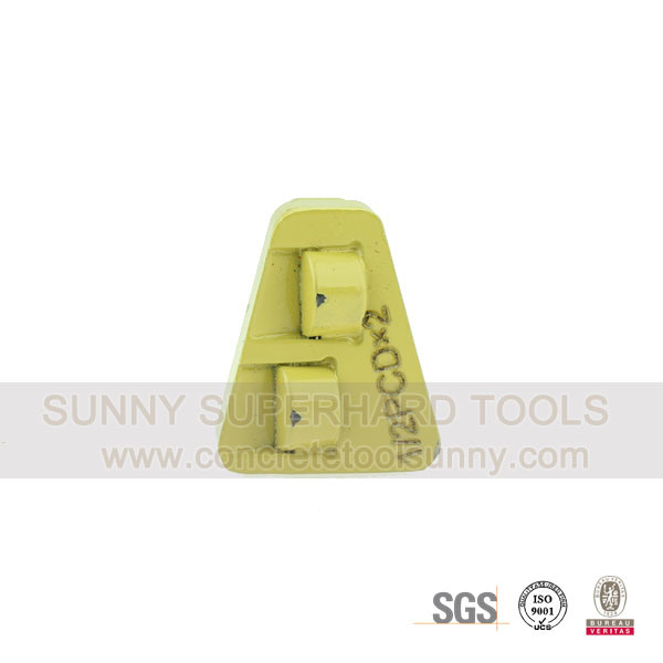 PCD Trapezoid Stone Grinding Tools/ Diamond Pads with Redi Lock