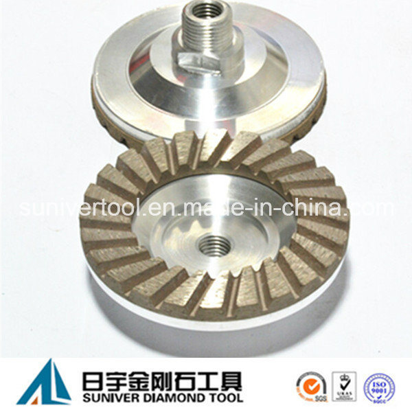 Diamond Welded Turbo Cup Wheels for Grinding Stone