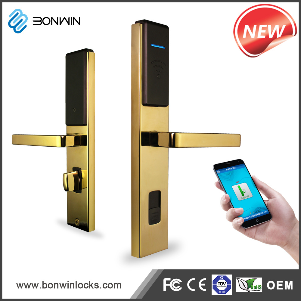 Ce Approved Smart Mobile Remote Control Door Lock in 500m