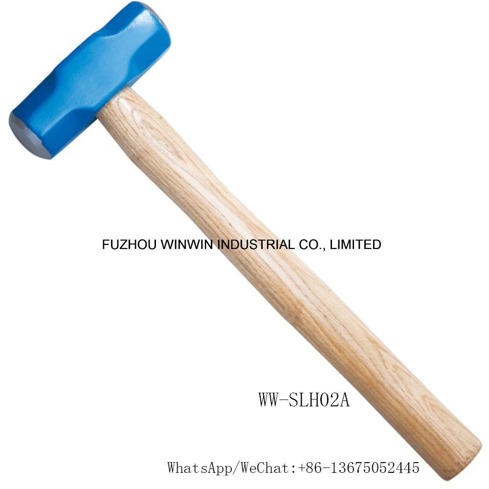 45# Carbon Steel Drop Forged Wooden Handle Sledge Hammer