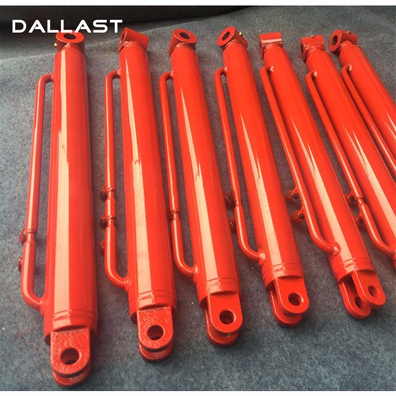 Maize Harvester Agricultural Machine Hydraulic Piston Double Acting Hydraulic Cylinder