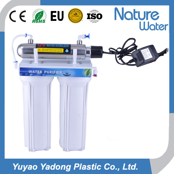 Two Stage Counter Top RO Water Purifier RO Water Filter with UV