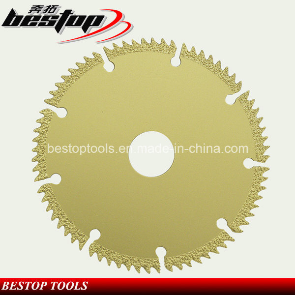 Vacuum Brazed Diamond Cutting Tools for Steel and Iron