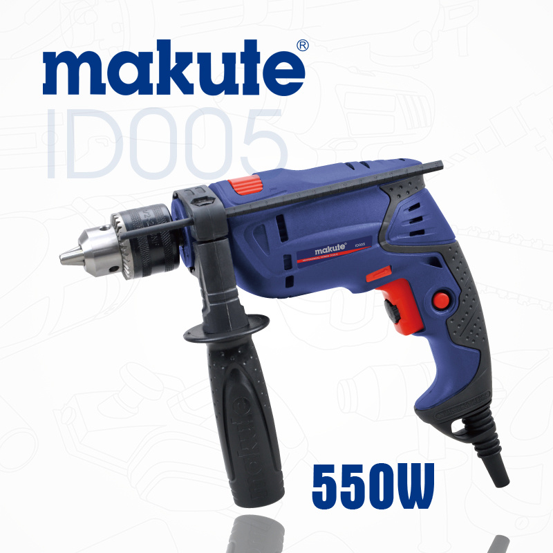 Hot Sale Makute 500W Electric Impact Hammer Drill (ID005)