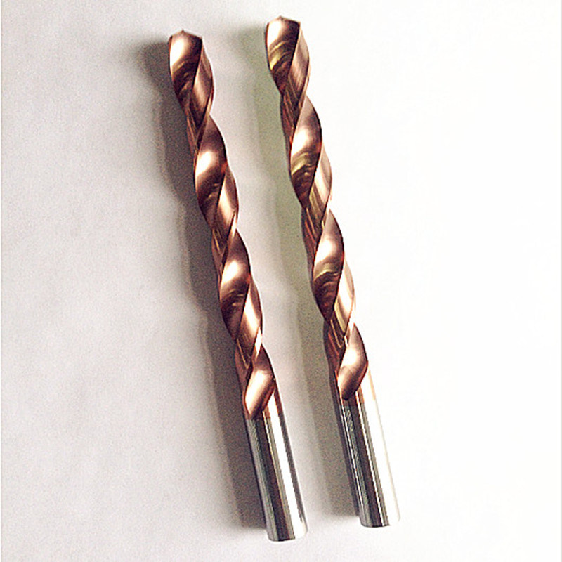 Manufacture Tungsten Carbide Twist Drill Bits with Tixco Coated