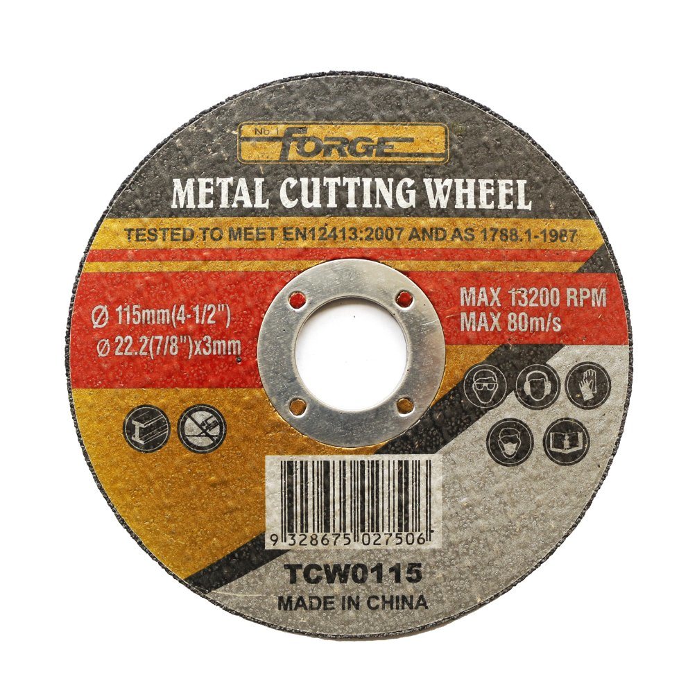 115*3*22.2mm Flat Type Cut-off Disc Cutting Wheel for Metal
