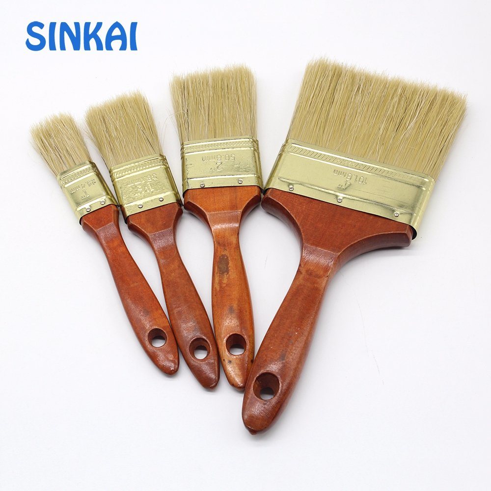 High Quality Synthetic Fiber Wall Paint Brush Supplier