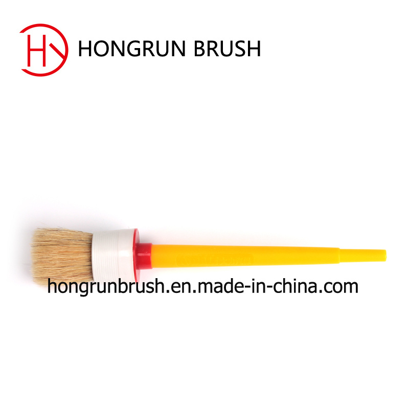 Round Paint Brush with Plastic Handle (HYR071)