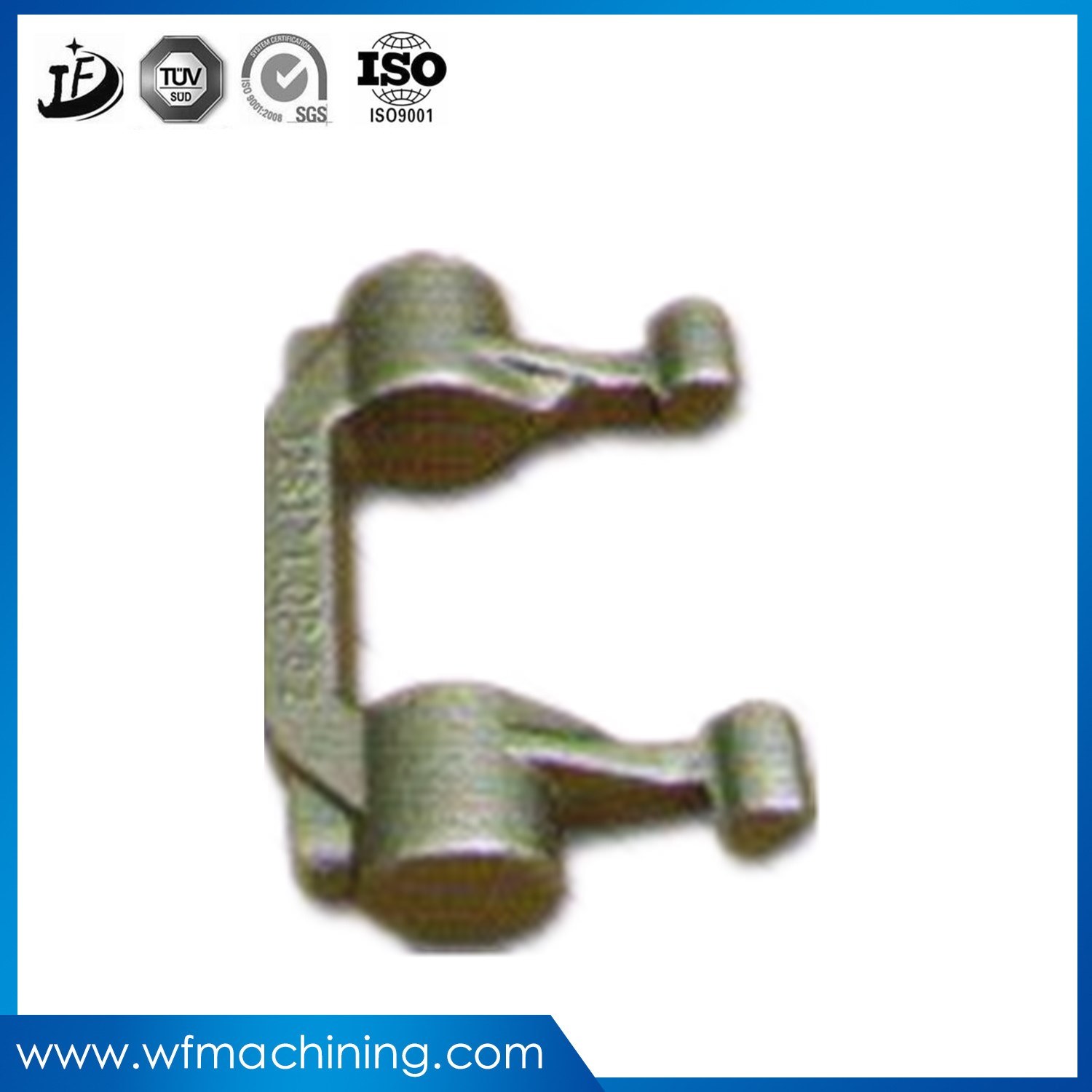 OEM Forging Customized Carbon Steel Forged Shackle with Forging Process