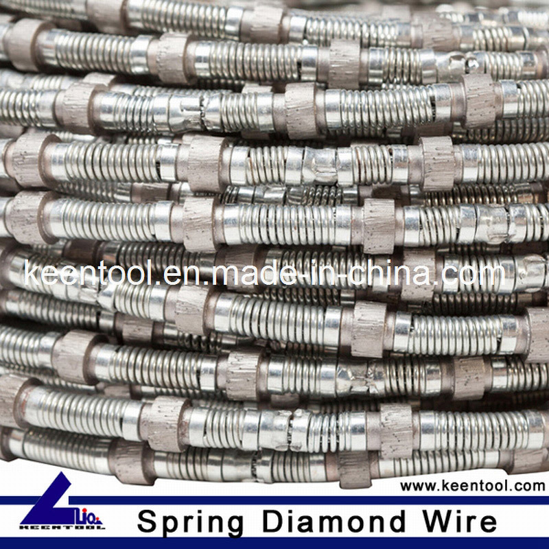 Spring Diamond Wire Saw for Marble Cutting
