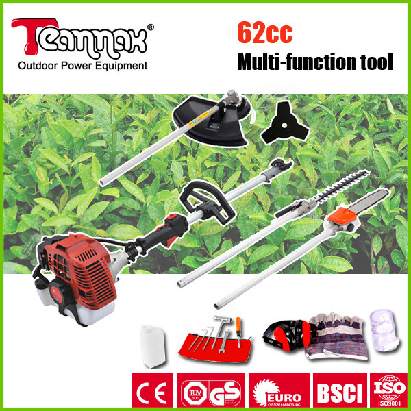 Teammax 62cc Stable Quality Big Power Petrol 4 in 1 Garden Tool