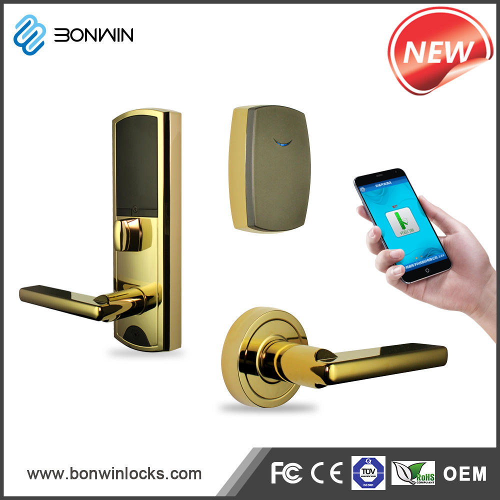 Wireless Hotel Door Lock with 500m Sub-GHz Long Distance Control