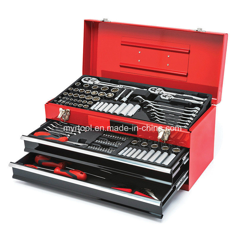 Mechanic's Tool Chest Hand Tool with 171 Piece