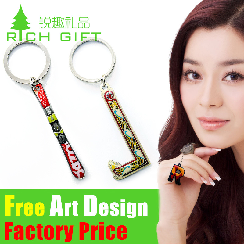 Hot Cheap Zinc Alloy PVC Custom Keychains Home for Gift