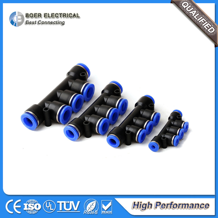 Electric Pneumatic Valve Water Treatment Quick Connector Fitting