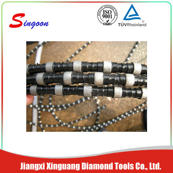 Plastic Injection Diamond Wire Saw for Granite Squaring