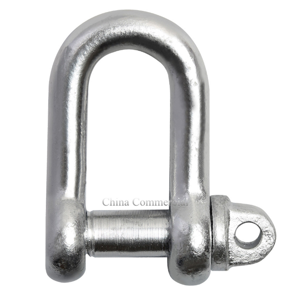 Forged Stainless Steel Electric Galvanized Marine Hardware Rigging G210 Shackle