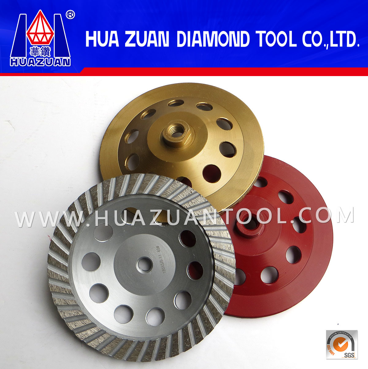 100-230mm Diamond Cup Wheel Abrasive Polishing Wheel for Sale