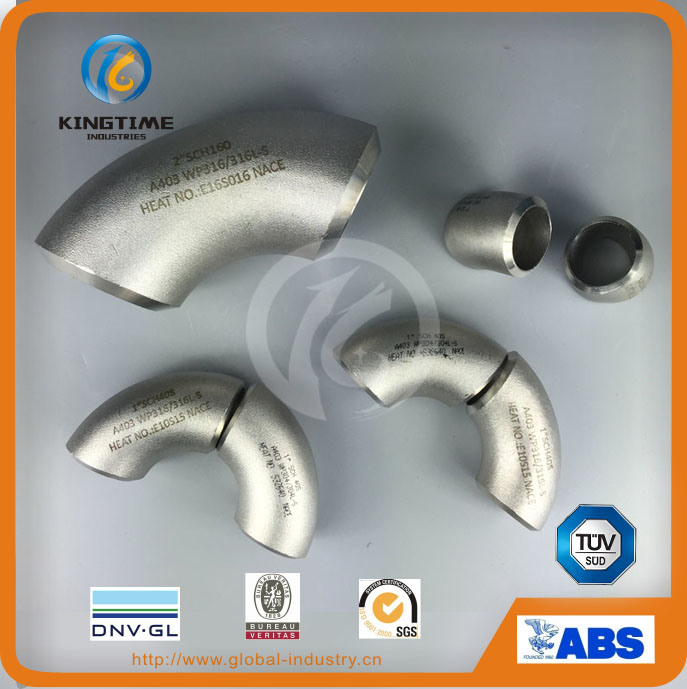Wp316/316L Stainless Steel 30d Pipe Fitting with TUV (KT0119)