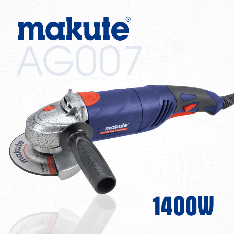 Makute 1400W 125mm Wet Angle Grinder Power Grinder (AG007)