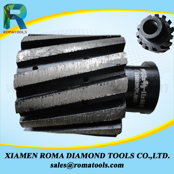 Romatools Diamond Milling Tools Zero Tolerance Wheels for Polishing Stone Edge