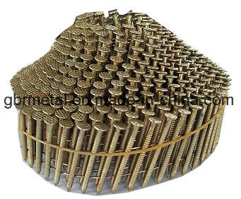 Q195/Q235 Pallet Nails Roofing Nails Coil Nails - Galv. Conical