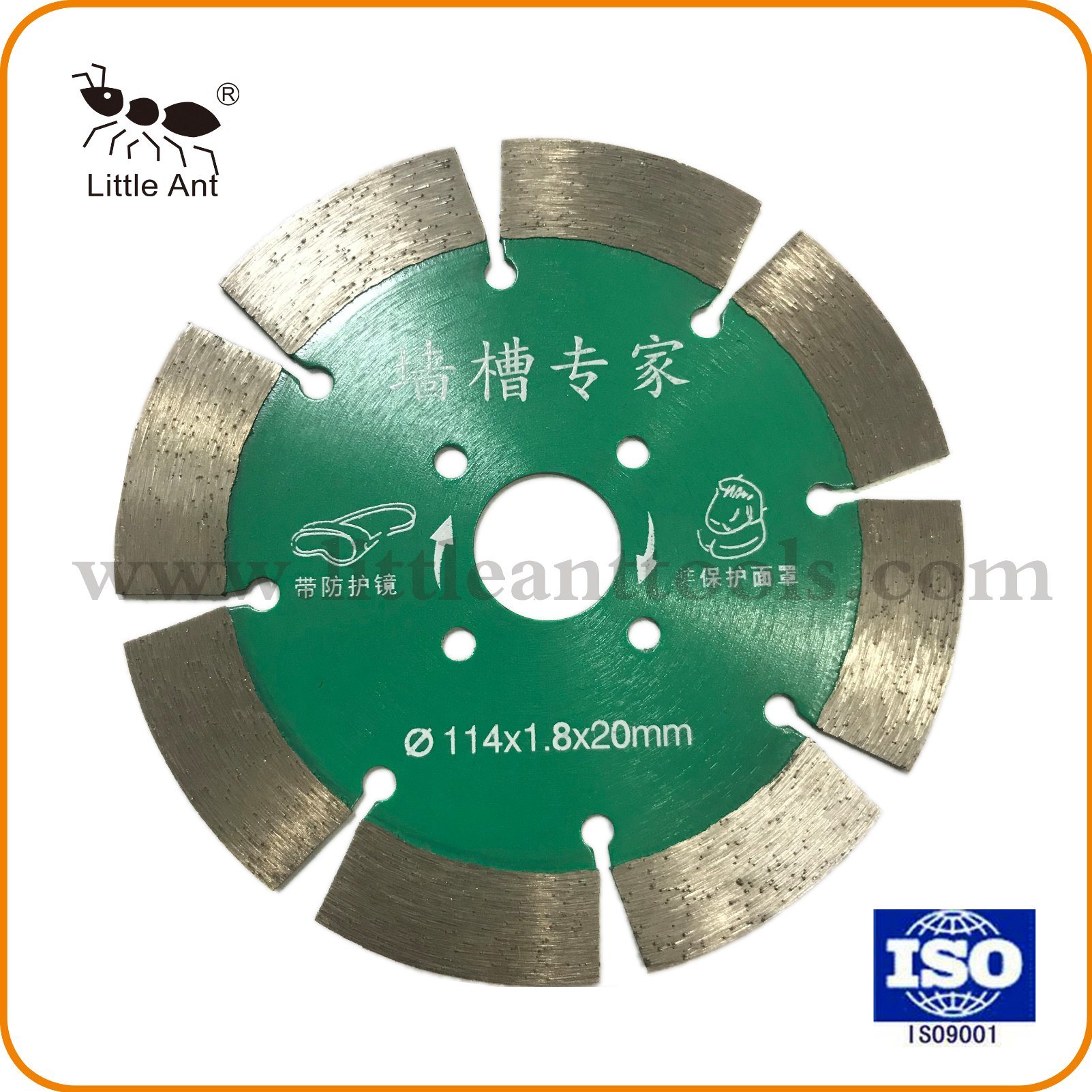 114mm Dry Diamond Tool Cutting Disc Saw Blade for Cutting Concrete