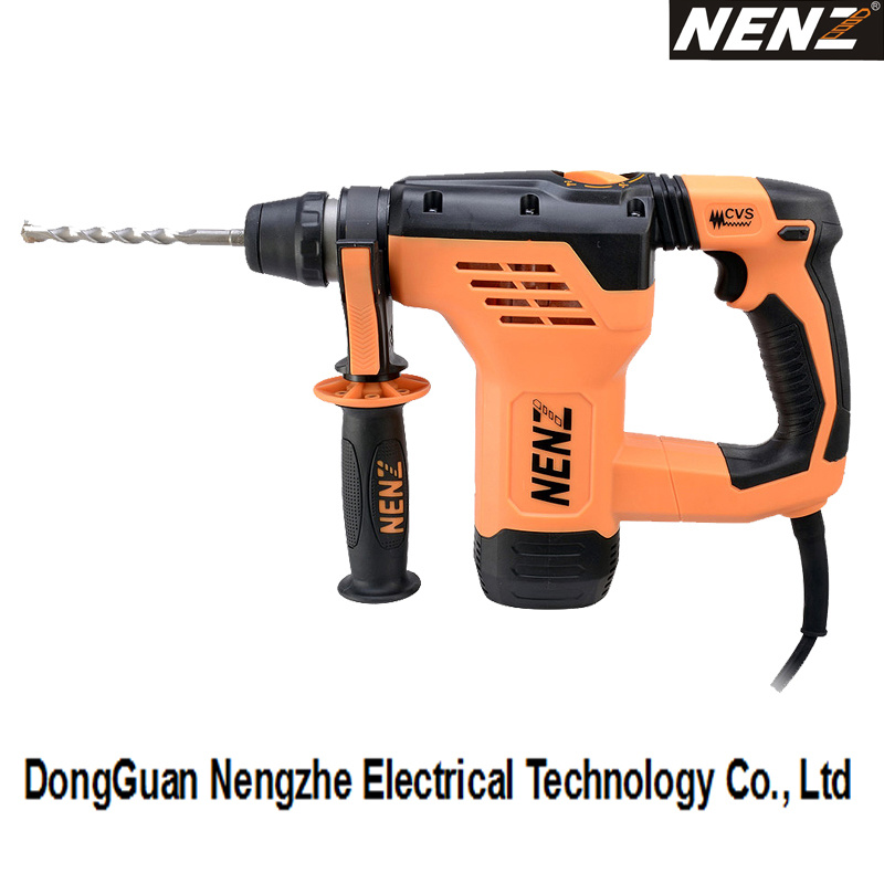 Safety Clutch Drilling Concrete Powerful 900W Rotary Hammer (NZ30)
