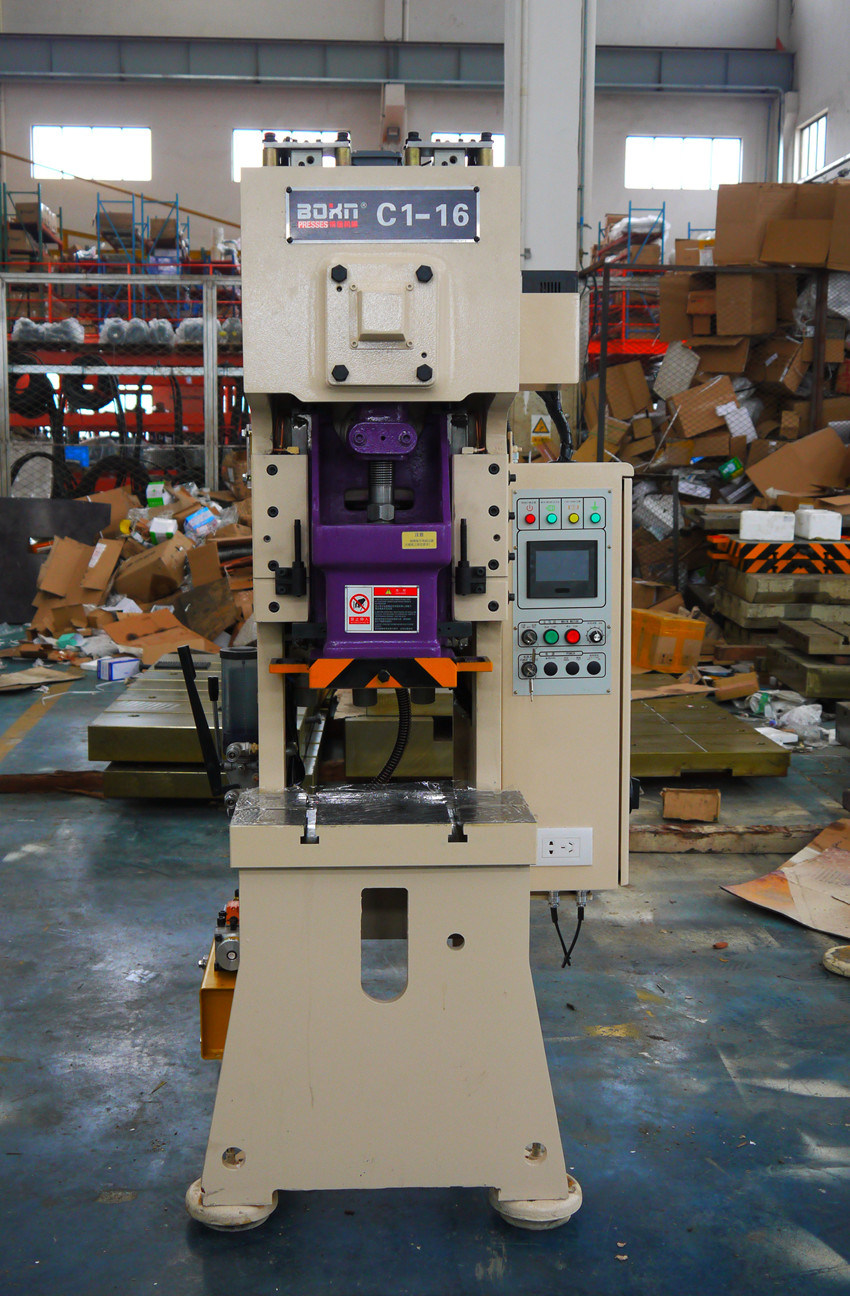 16 Ton C Type Metal Sheet Stamping Power Press Machine