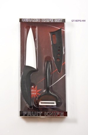 High Quality 5'' Slicing Knife with Sheath and Peeler