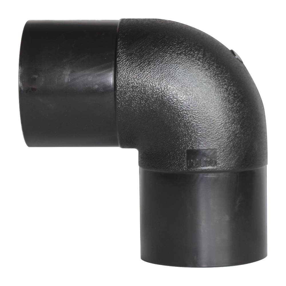 Butt Fusion 90 Degree Elbow HDPE Pipe Fittings for Water Supply