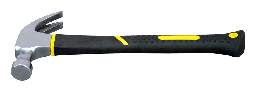 High Quality Claw Hammer with Rubber Handle