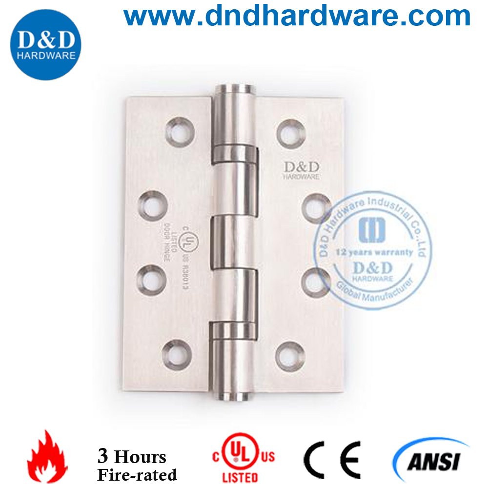 4'x3'x3.0 Door Hardware UL Listed Hinges for Furniture