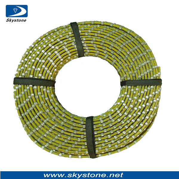 Stationary Diamond Wire for Granite Marble Sandstone Cutting
