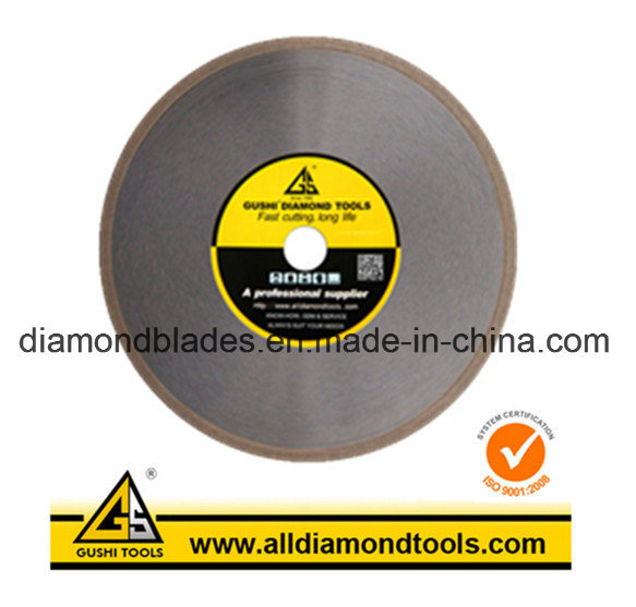 Hot Pressed  Diamond Saw Blade for Cutting  Glass Lapidary