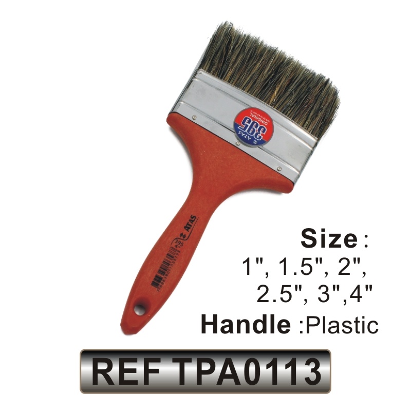 Competitive Price Painting Tools Hand Tools Paint Brush with Plastic Handle (TPA0113)