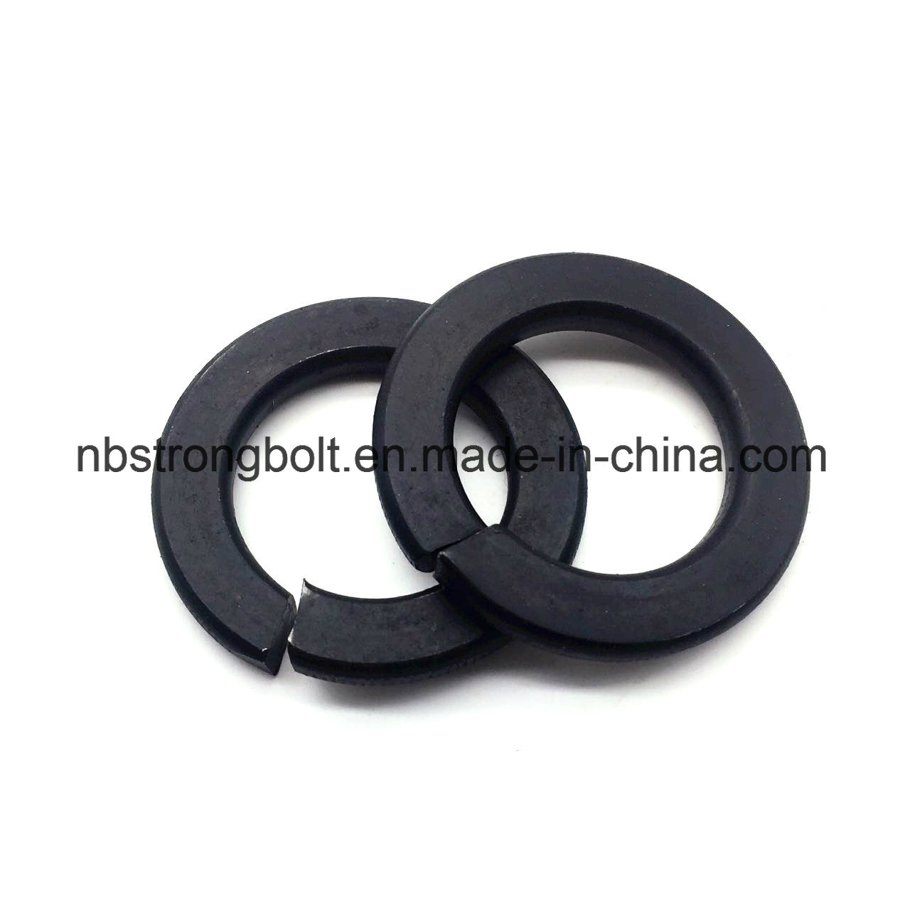 DIN127b Spring Lock Washers with Black Oxid M8